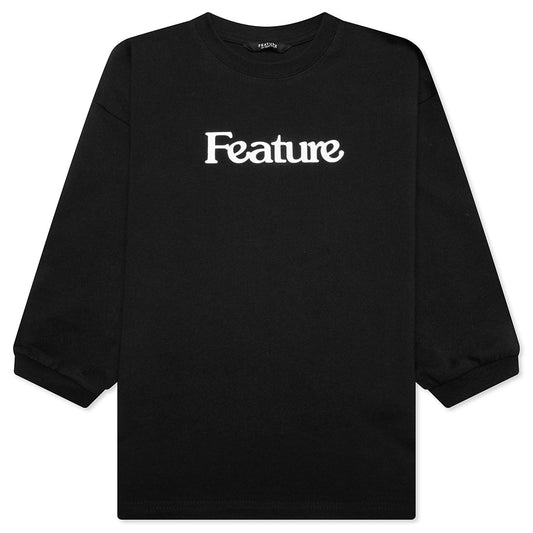 Kids Academy L/S T-Shirt - Black