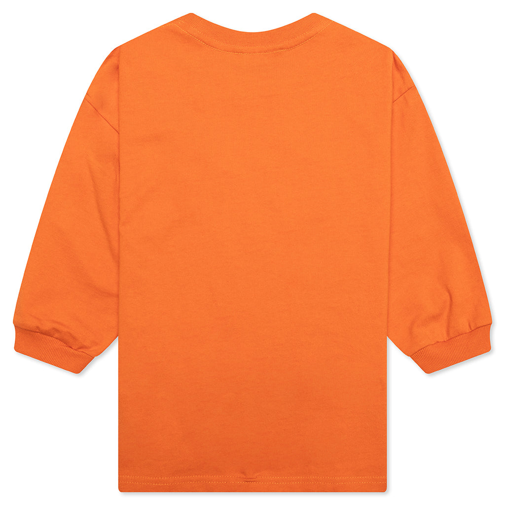 Kids Academy L/S T-Shirt - Burnt Orange