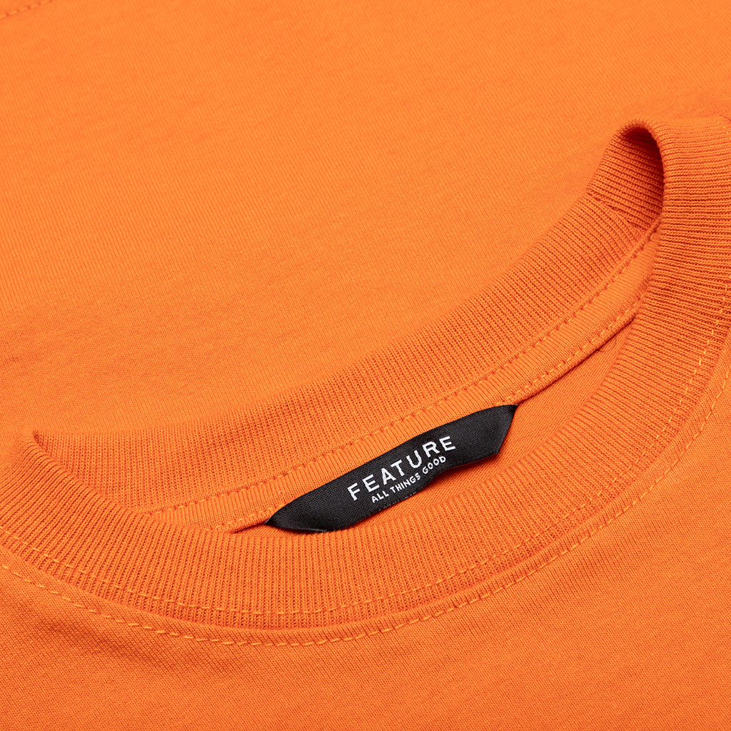 Kids Academy L/S T-Shirt - Burnt Orange