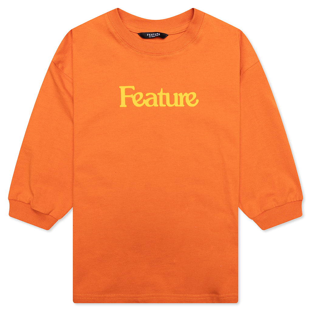 Kids Academy L/S T-Shirt - Burnt Orange