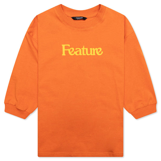 Kids Academy L/S T-Shirt - Burnt Orange