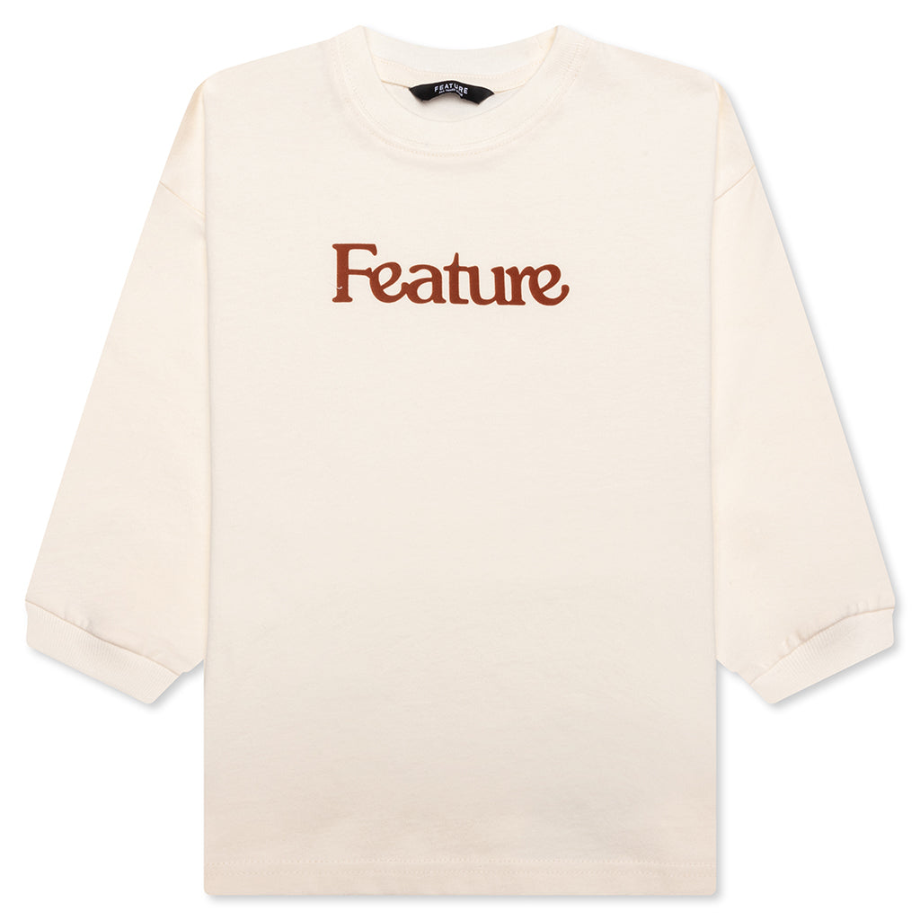 Kids Academy L/S T-Shirt - Cannoli Cream