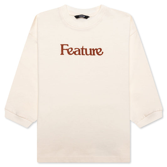 Kids Academy L/S T-Shirt - Cannoli Cream