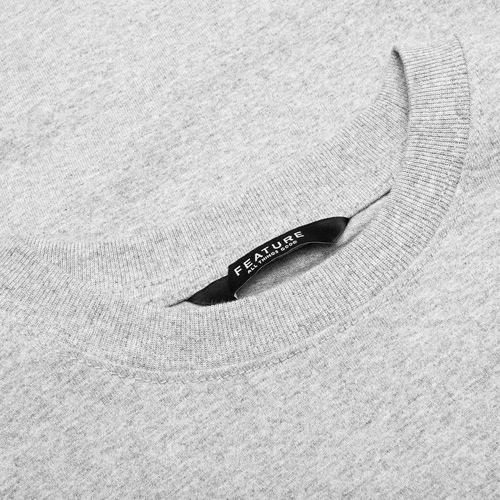 Kids Academy L/S T-Shirt - Heather Grey