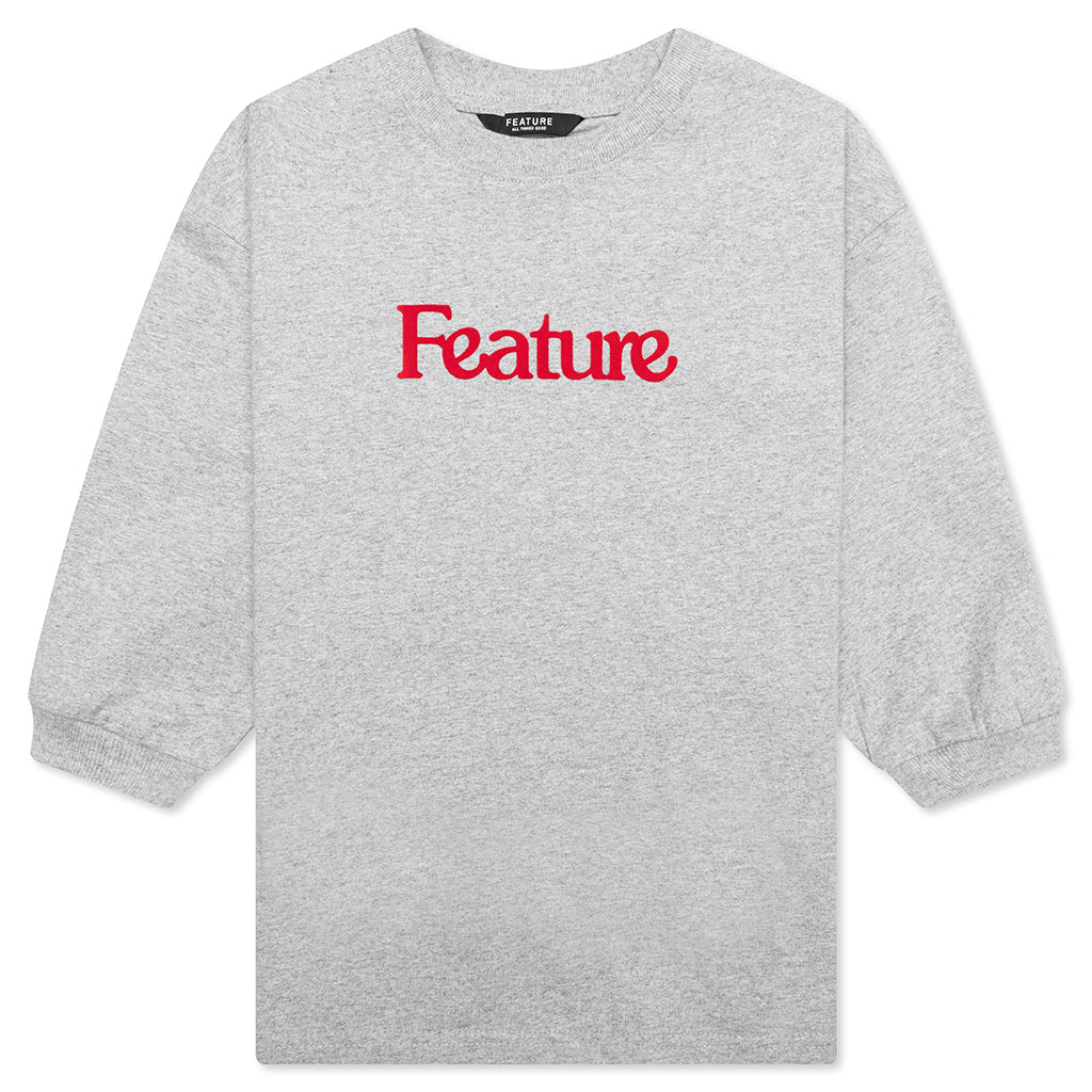 Kids Academy L/S T-Shirt - Heather Grey