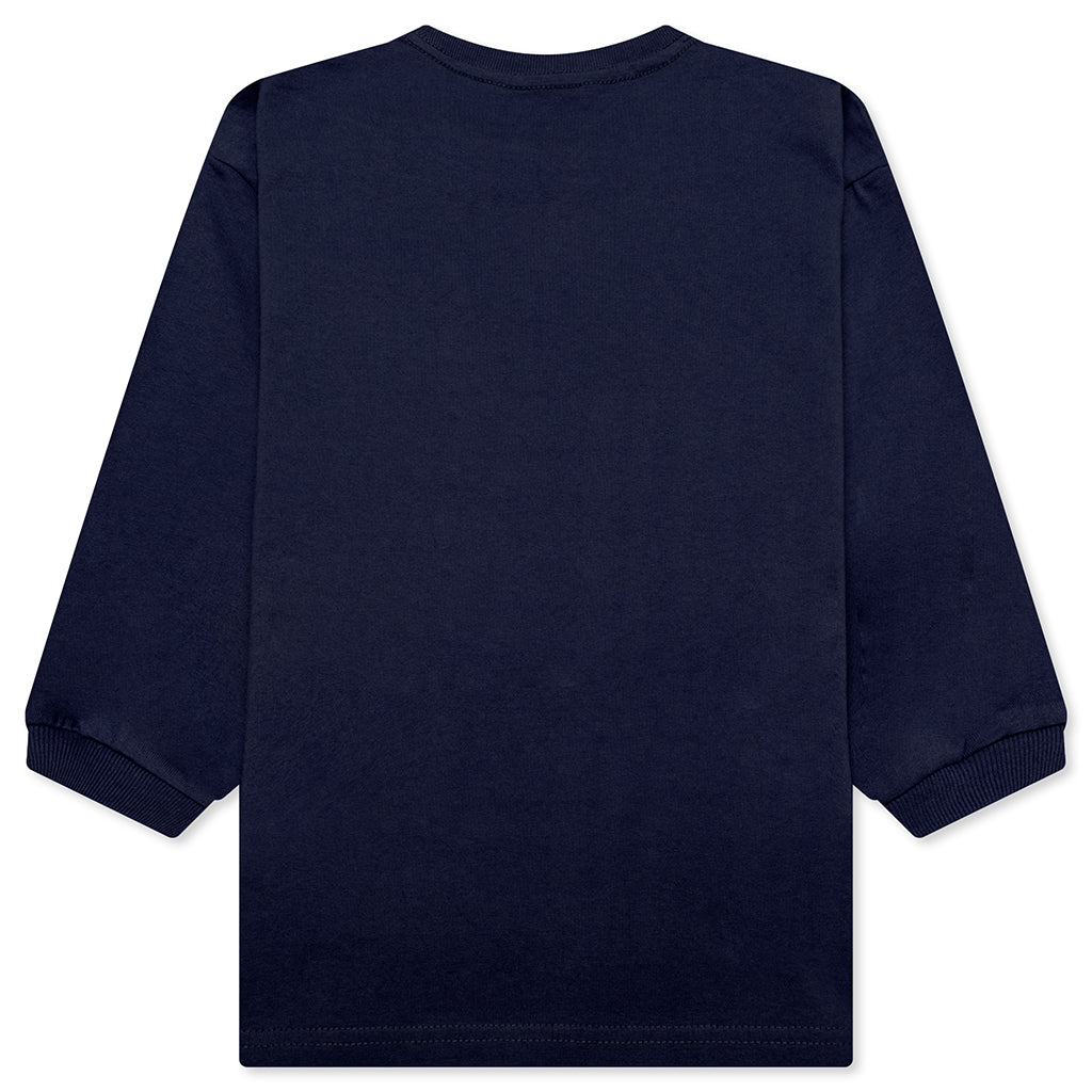 Kids Academy L/S T-Shirt - Navy Blazer