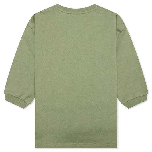 Kids Academy L/S T-Shirt - Oil Green
