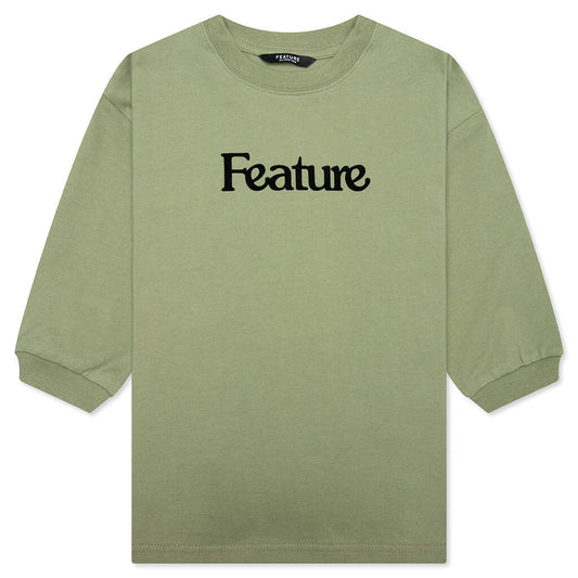 Kids Academy L/S T-Shirt - Oil Green