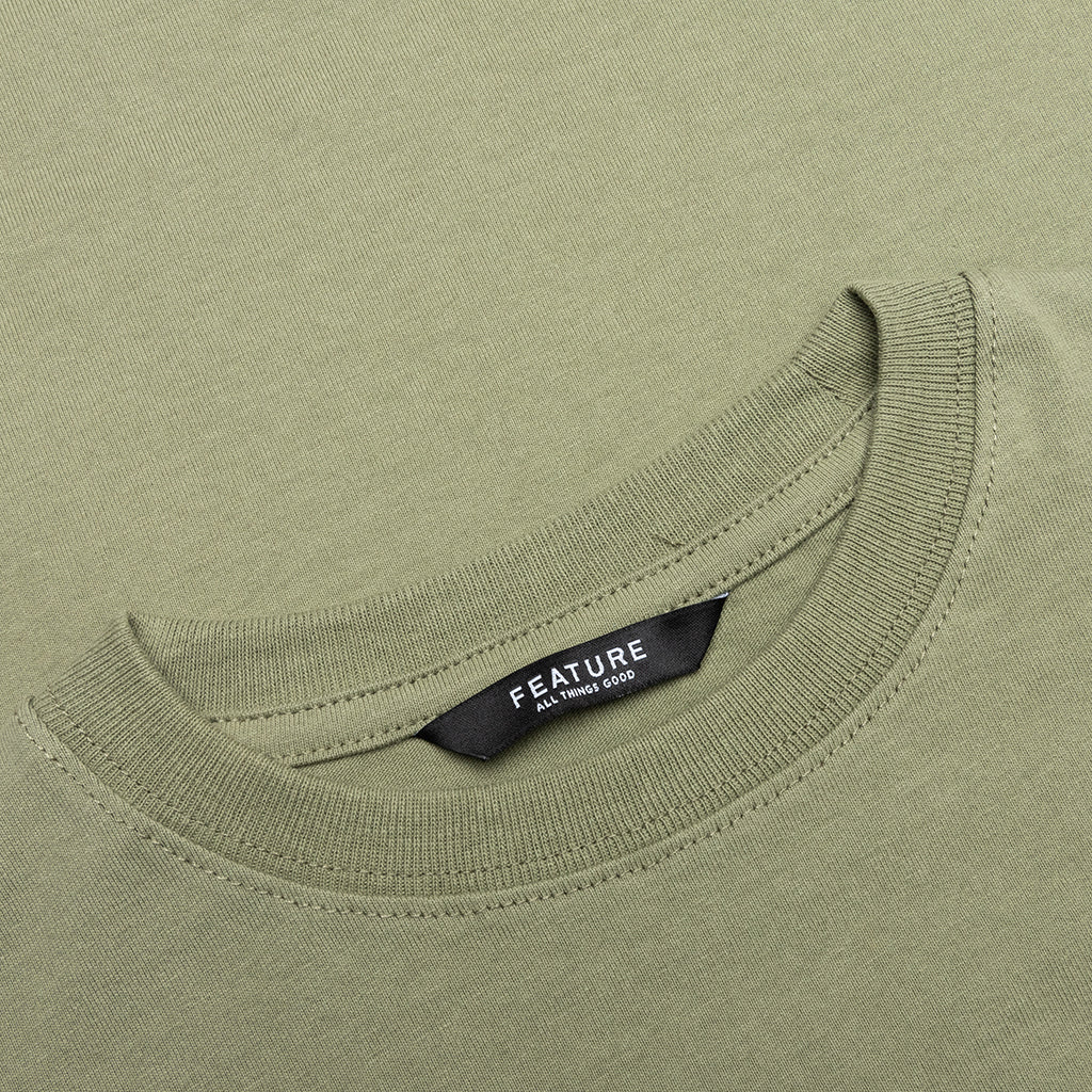 Kids Academy T-Shirt - Oil Green