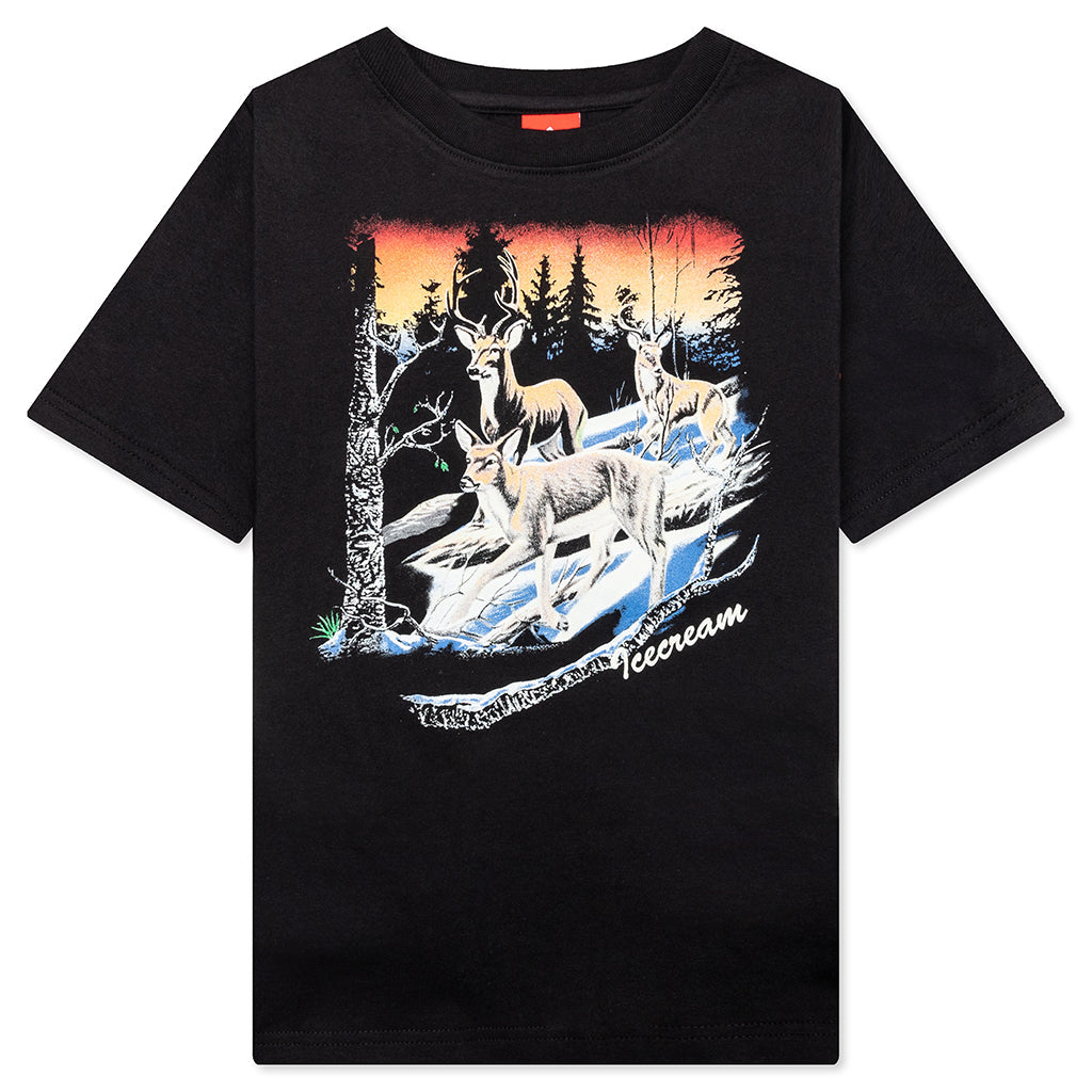 Kids Deer S/S Knit - Stretch Limo