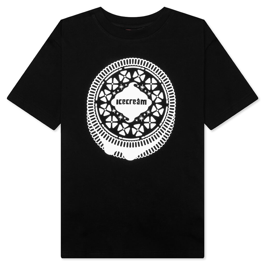 Kids Double Dip S/S Tee - Black