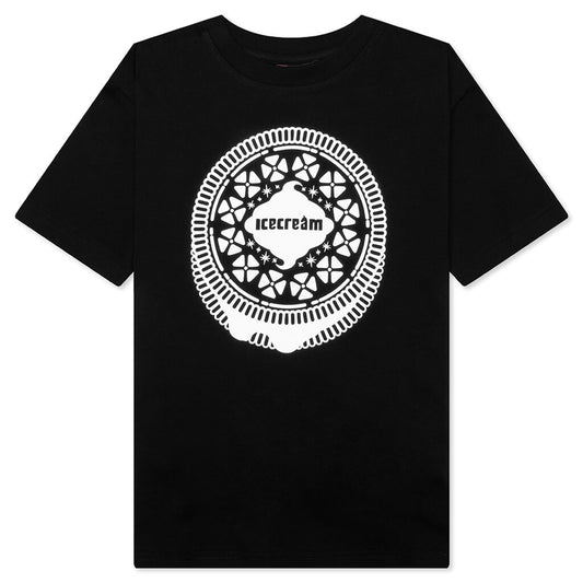 Kids Double Dip S/S Tee - Black