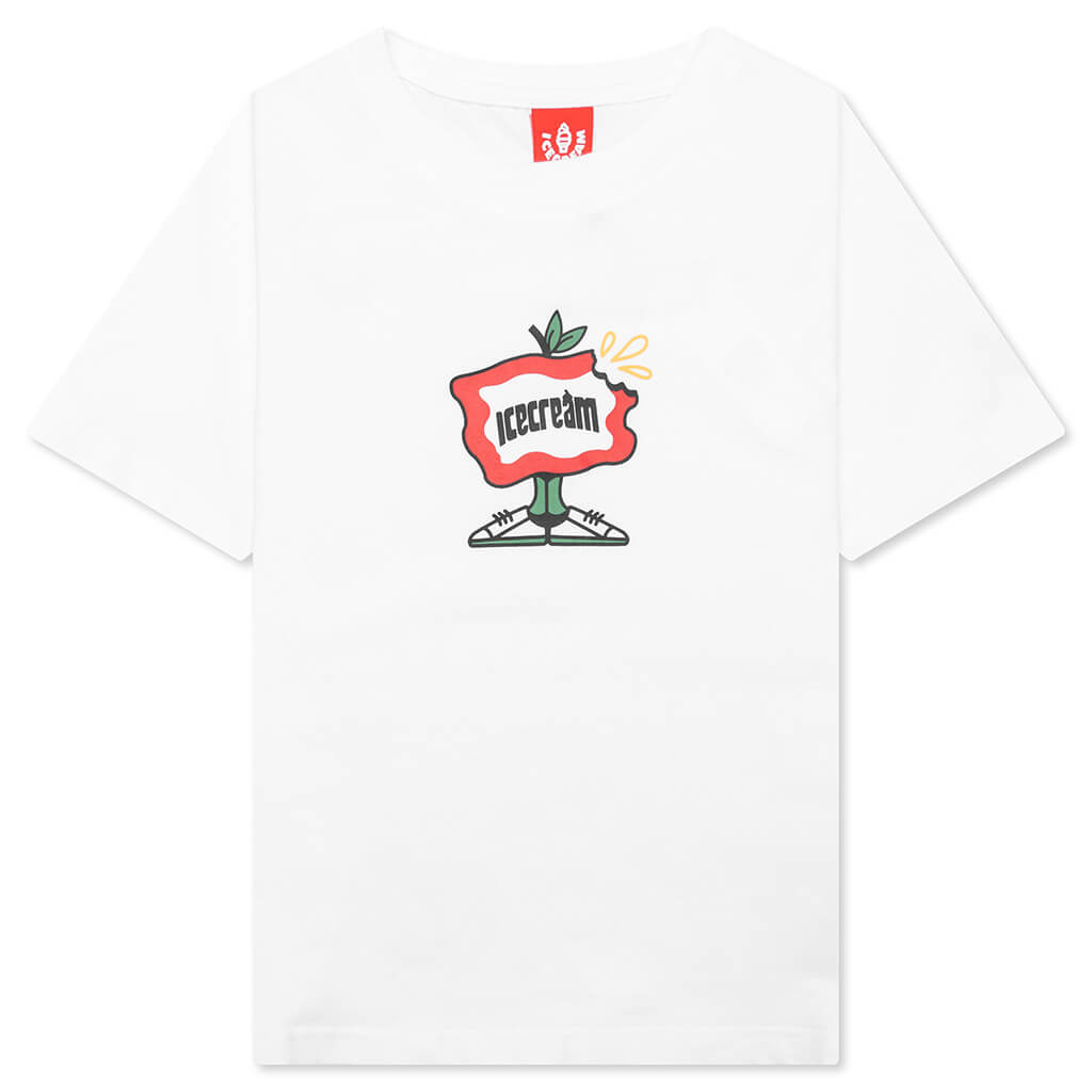 Kids Flag S/S Tee - Bleach White
