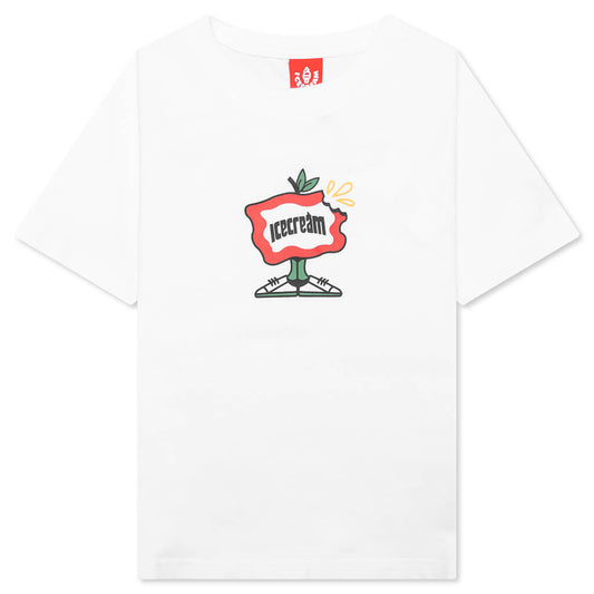 Kids Flag S/S Tee - Bleach White