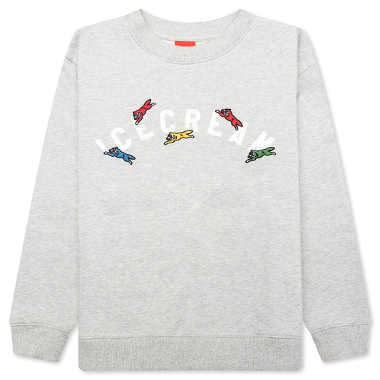 Kids Kennel Sweatshirt - Heather Grey