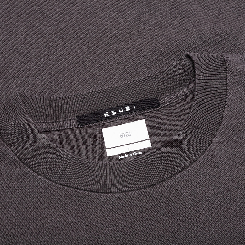 Kingdom Ekcess S/S Tee - Faded Black
