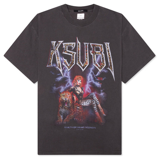 Kingdom Ekcess S/S Tee - Faded Black