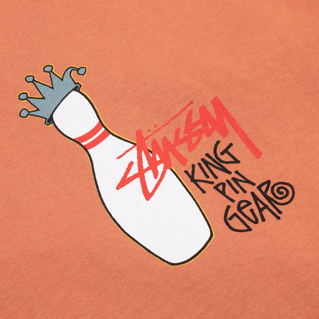 Kingpin Pigment Dyed Tee - Rust