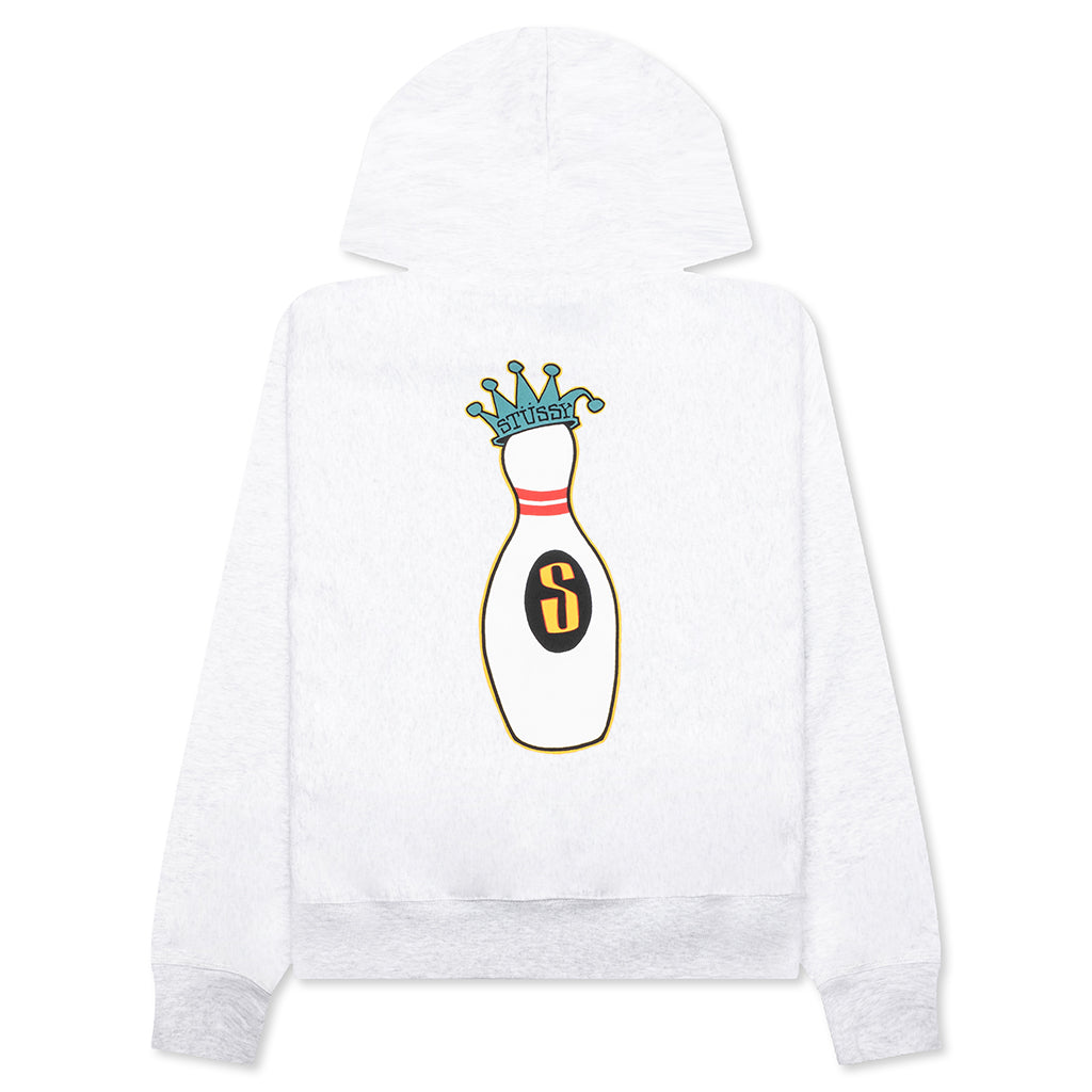 Kingpin Zip Hoodie - Ash Heather
