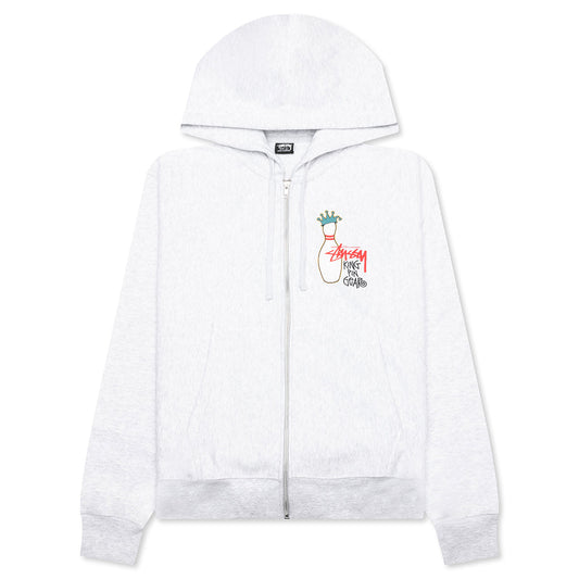 Kingpin Zip Hoodie - Ash Heather