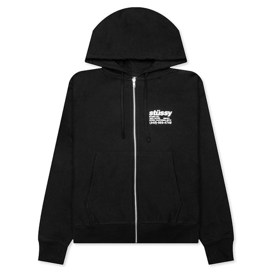 DNA Zip Hoodie - Black