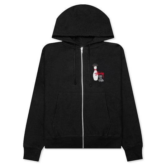 Kingpin Zip Hoodie - Black