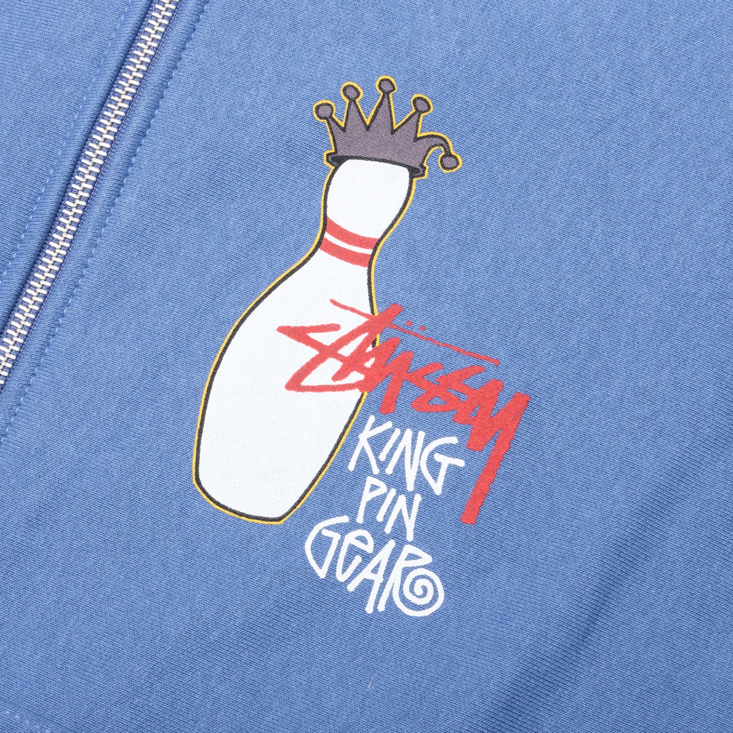 Kingpin Zip Hoodie - Pacific