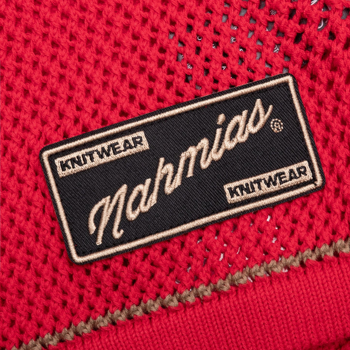 Knit 24 Football Shirt - Cherry