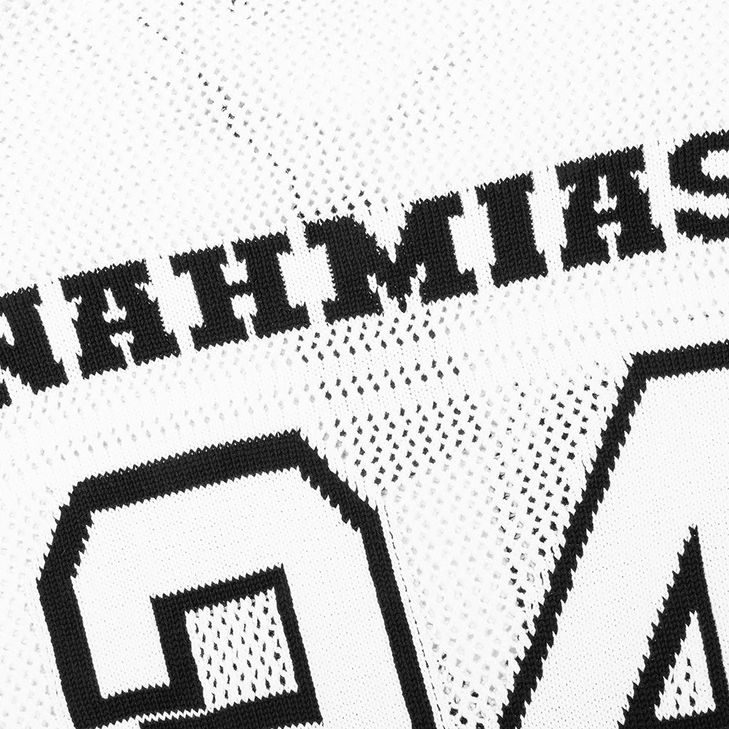 Knit 24 Football Shirt - White