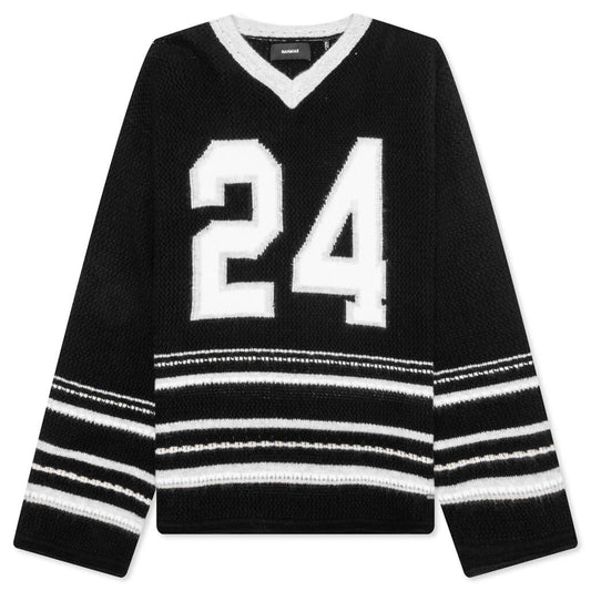 Knit 24 Hockey Jersey - Black