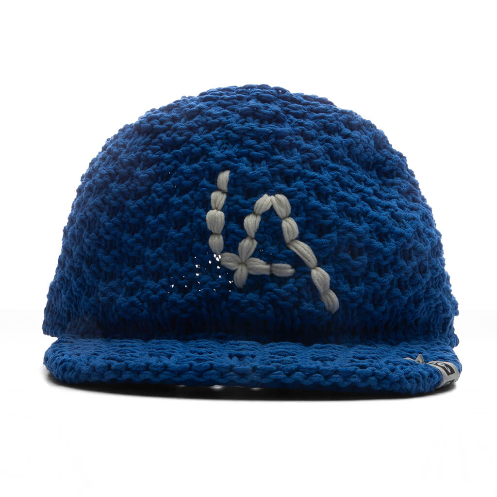 Crochet Knit Cap - Blue