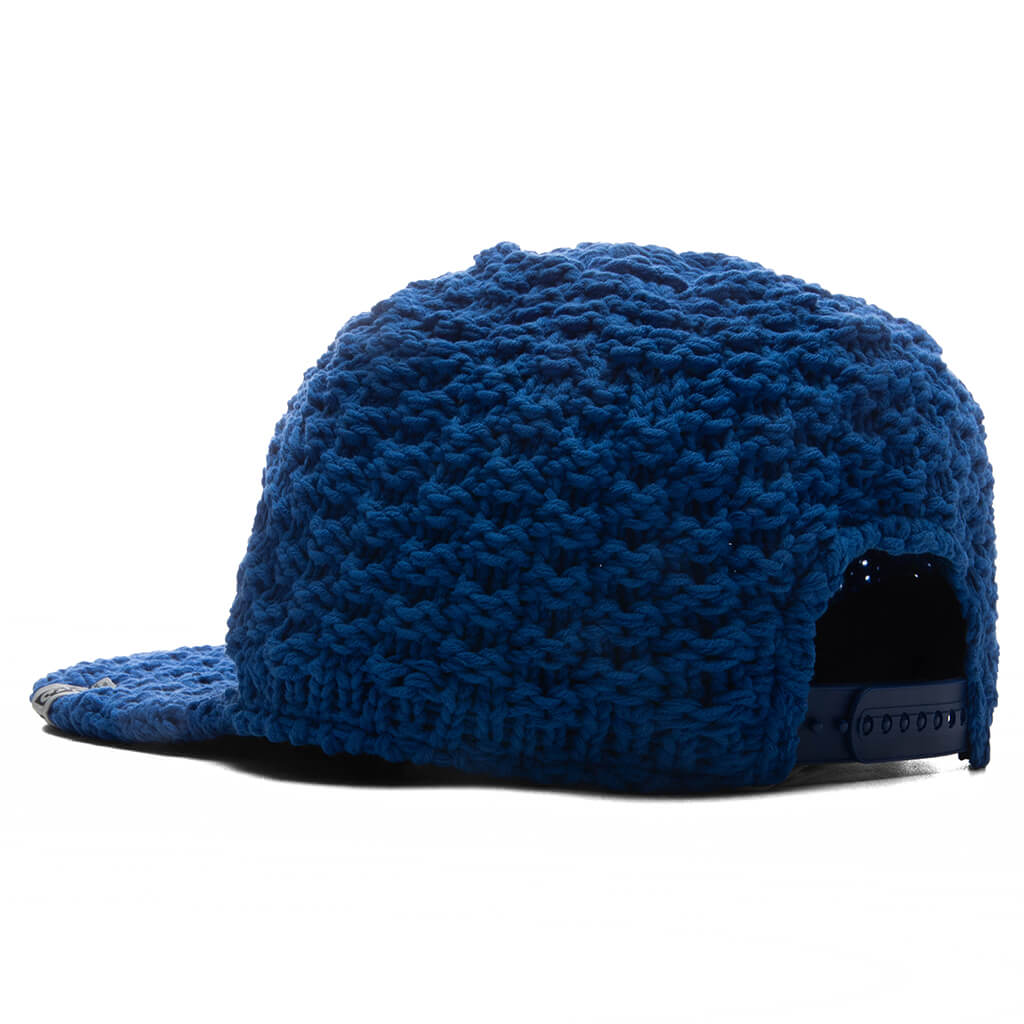 Crochet Knit Cap - Blue