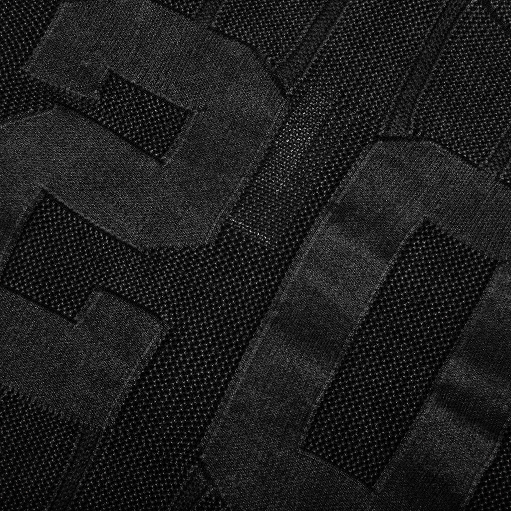 Knitted Varsity Jersey - Vintage Grey