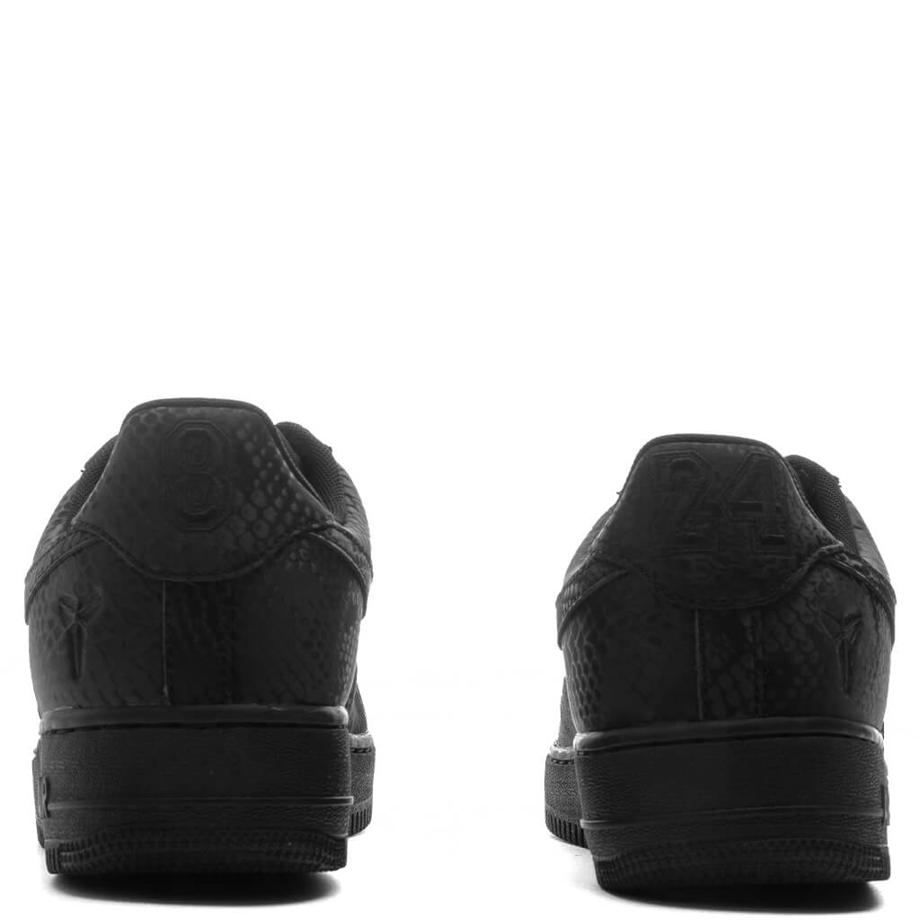 Nike x Kobe Bryant Air Force 1 Low 'Triple Black' - Black/Black