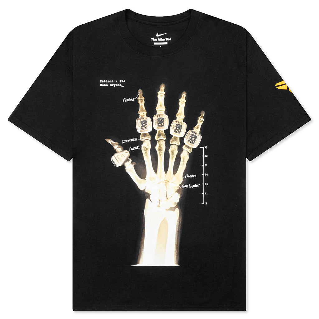 Kobe Bryant Broken Not Beaten T-Shirt - Black