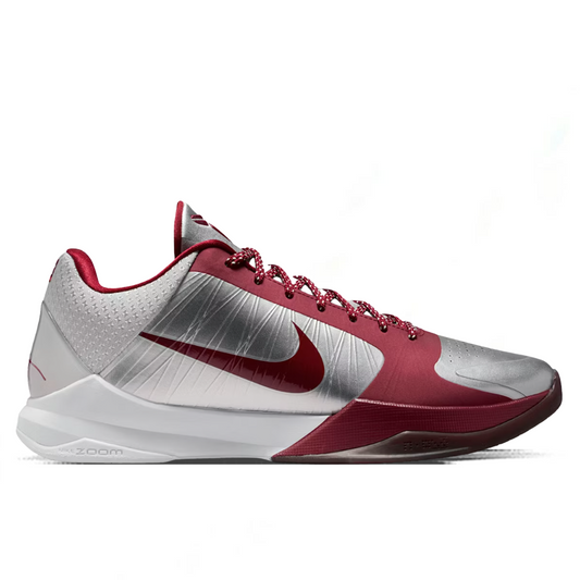 Kobe 5 Protro 'Lower Merion Aces' - Metallic Silver/Team Red/White