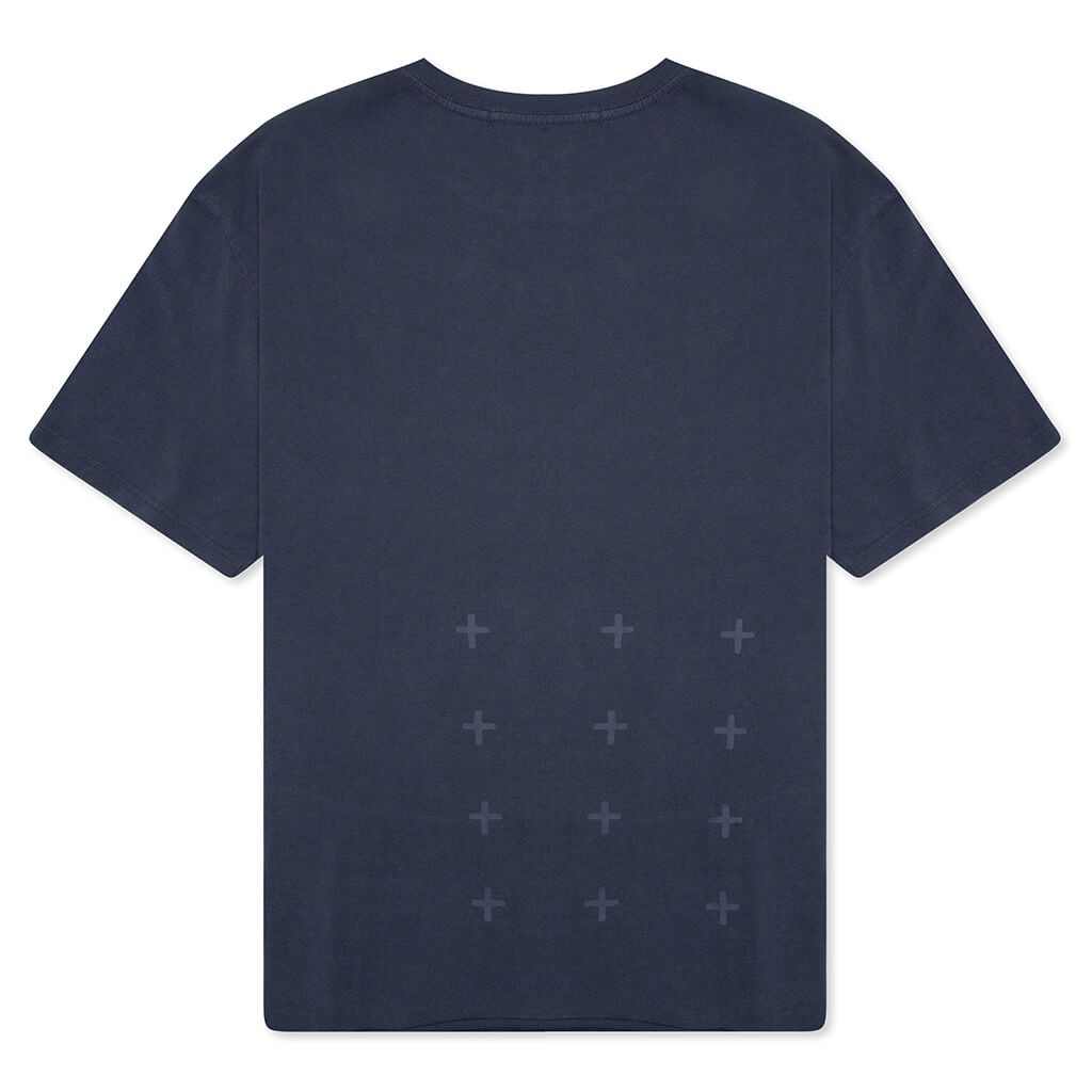 4 x 4 Biggie S/S Tee - Navy