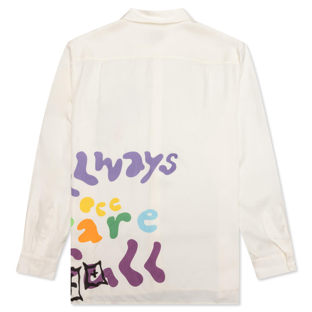 Bee Careful L/S Shirt - Ecru