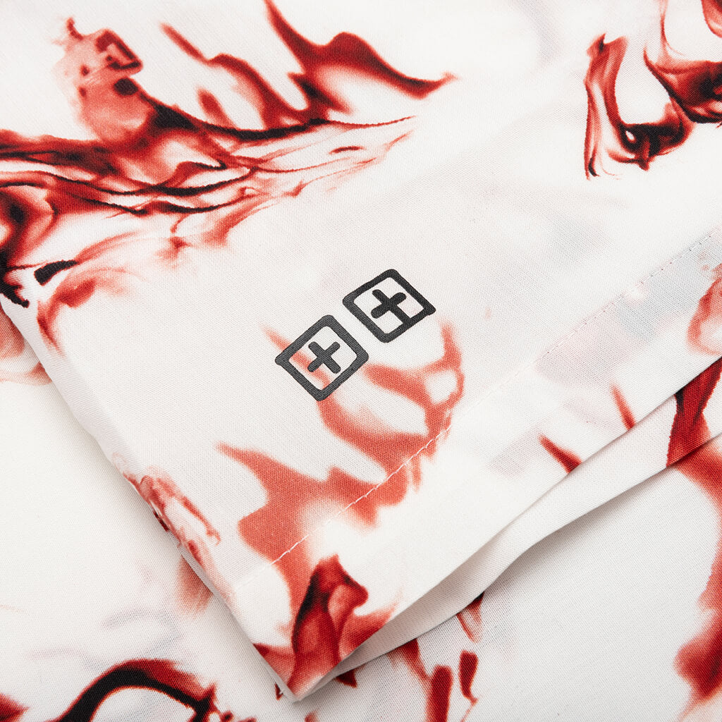 Burnt Resort S/S Shirt - White