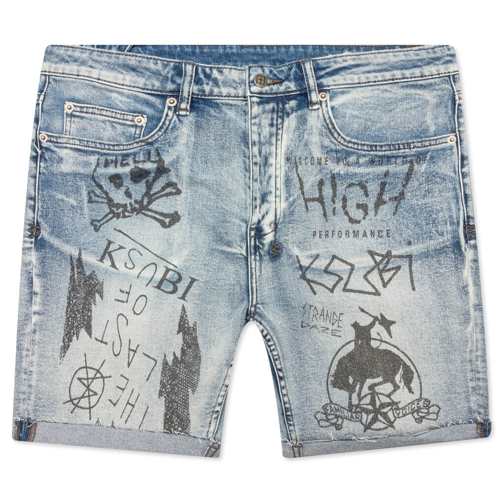 Chopper Short - Nowhere Punk Blue