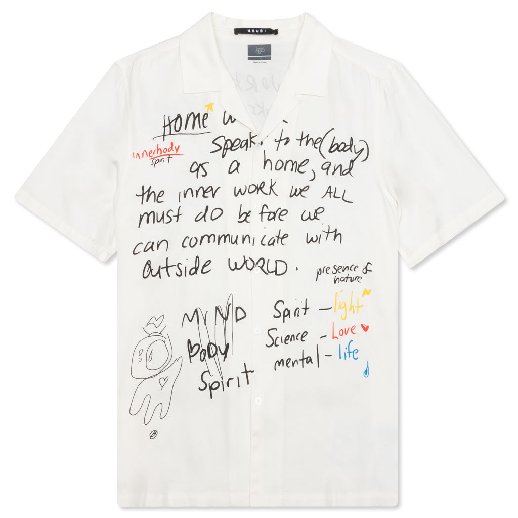 Homework S/S Shirt - White
