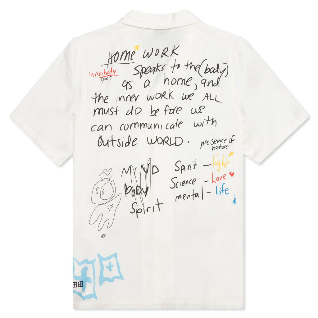 Homework S/S Shirt - White