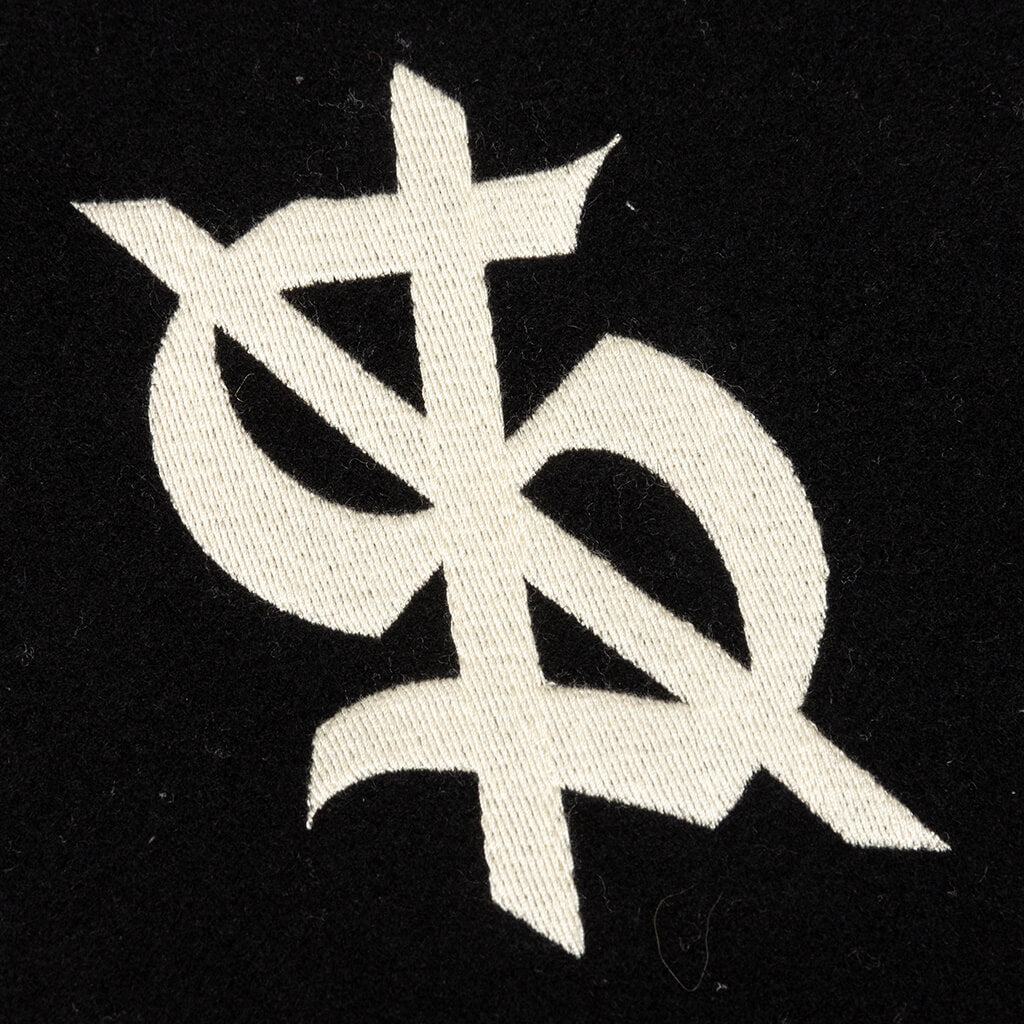 King Letterman Jacket - Black