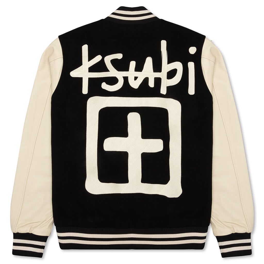 King Letterman Jacket - Black