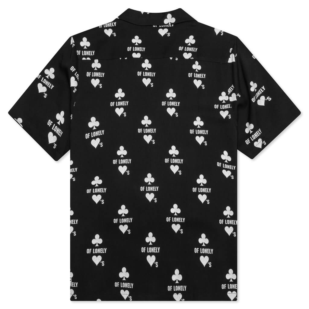 Klub Of Hearts Resort S/S Shirt - Black