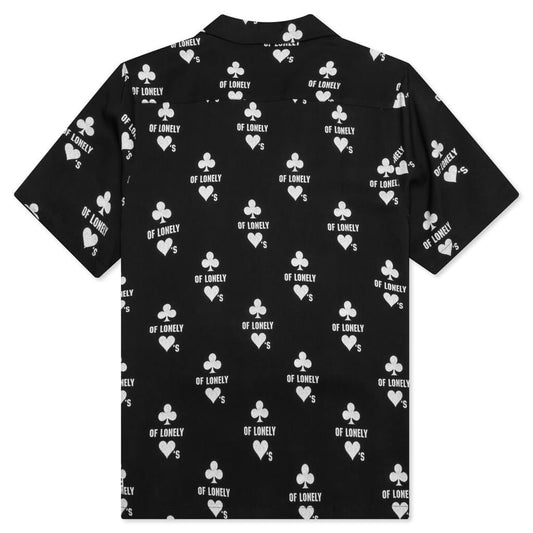 Klub Of Hearts Resort S/S Shirt - Black