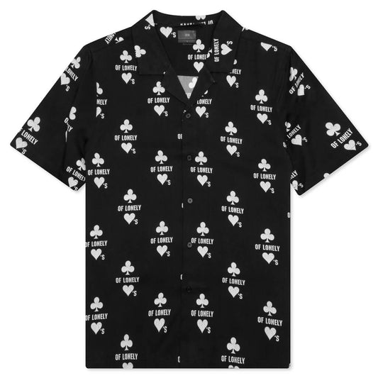 Klub Of Hearts Resort S/S Shirt - Black