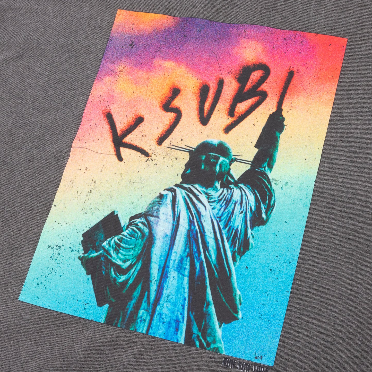 Liberated Biggie S/S Tee - Washed Grey