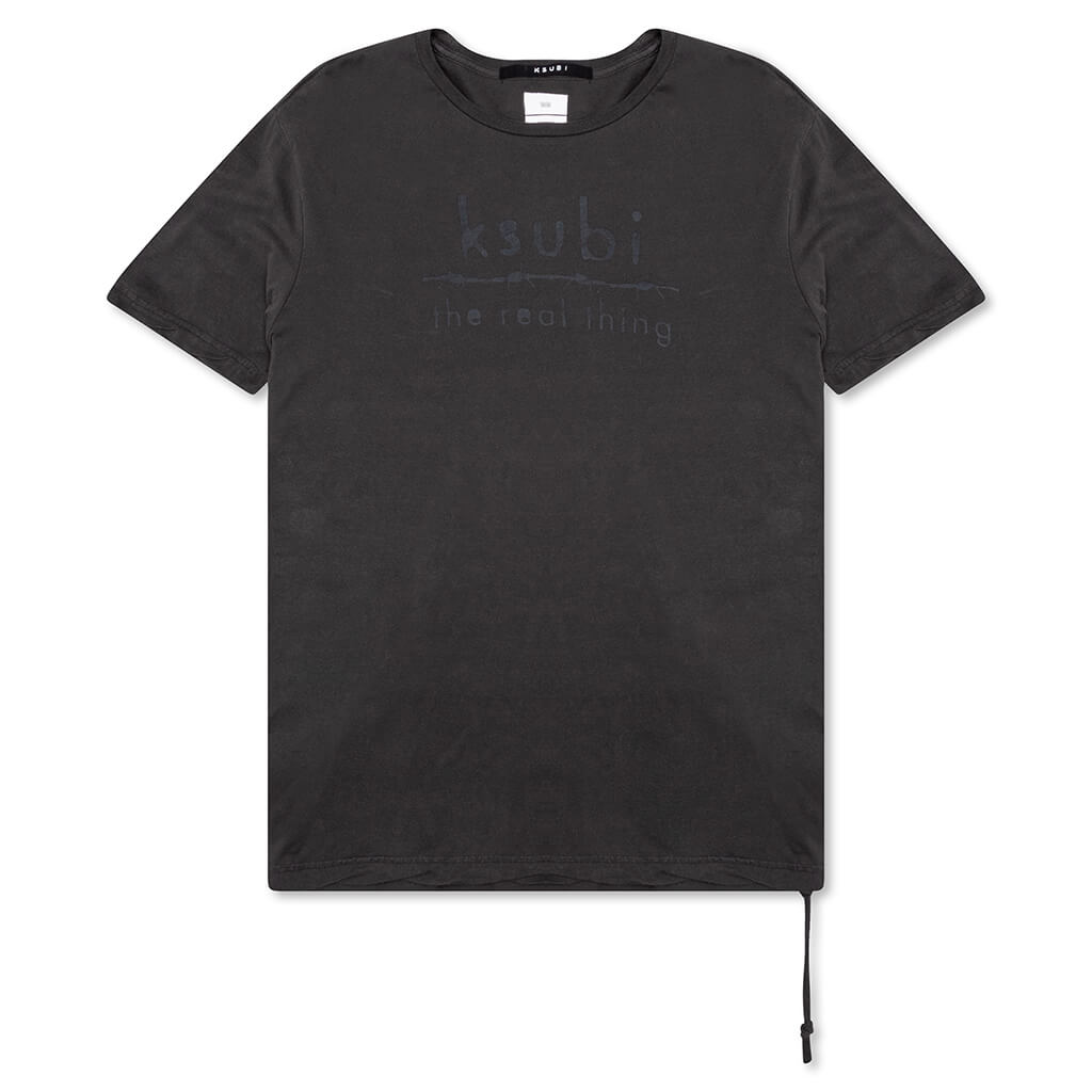 Real Seeing Lines S/S Tee - Faded Black
