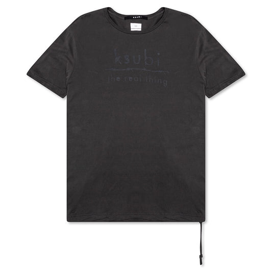 Real Seeing Lines S/S Tee - Faded Black